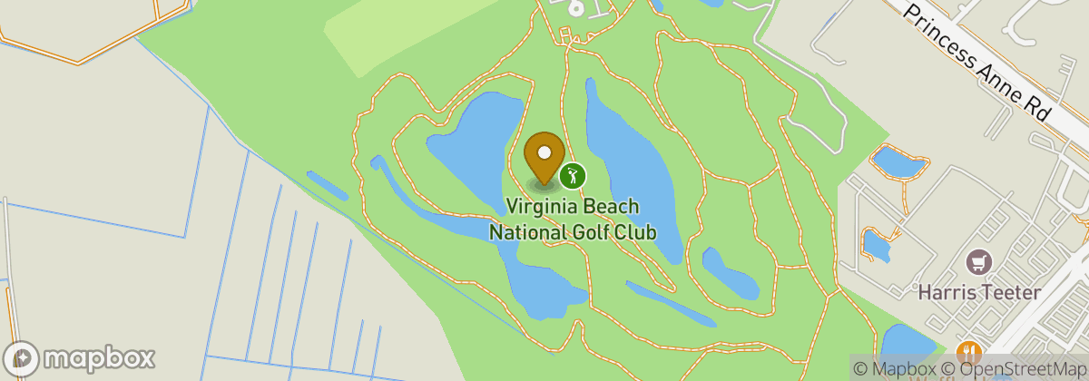 Map location: Virginia Beach National Golf Club