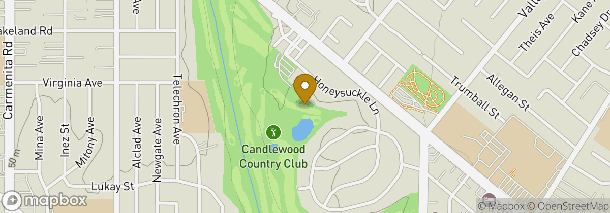 Map location: Candlewood Country Club