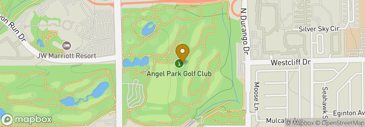 Map location: Angel Park Golf Club