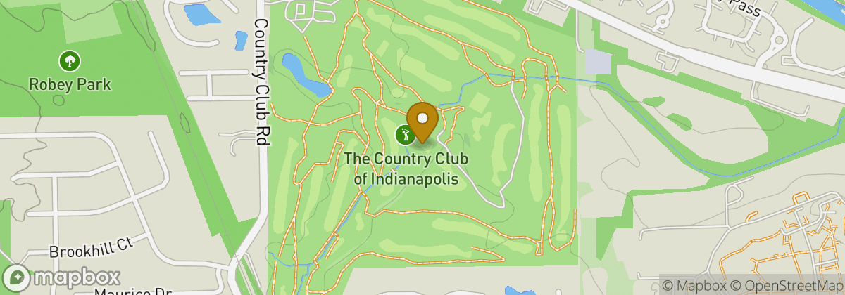 Map location: The Country Club of Indianapolis