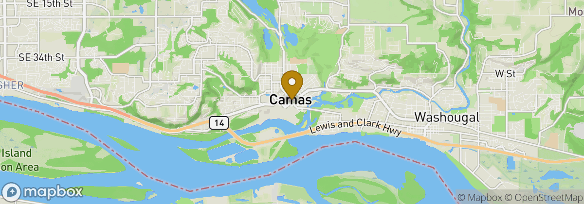 Map location: Camas