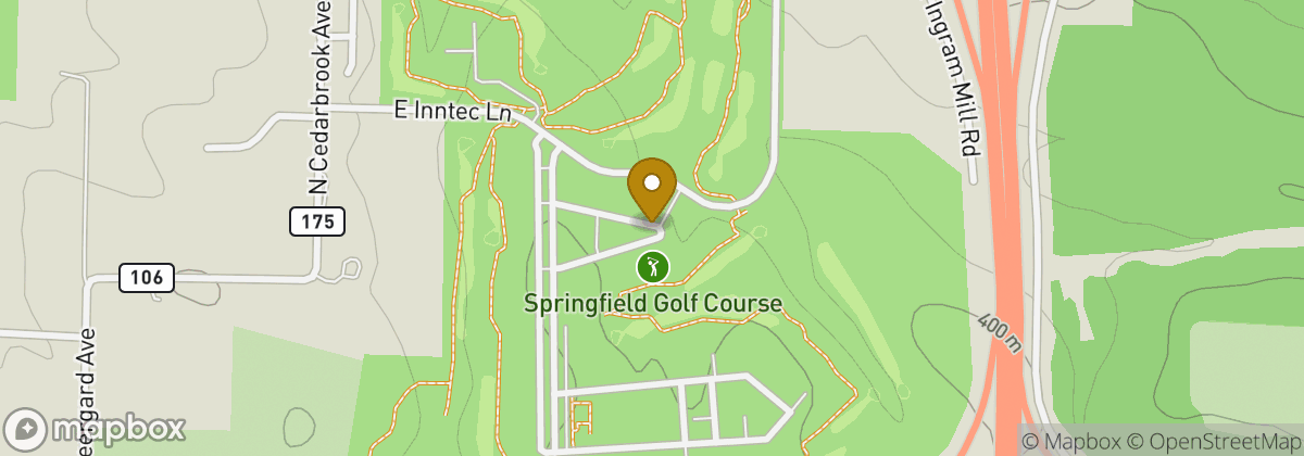 Map location: Springfield Golf & Country Club