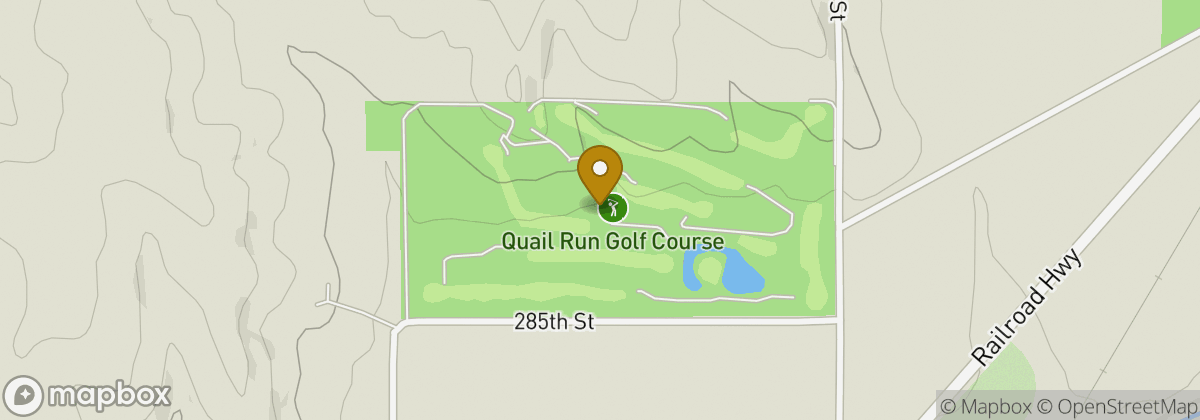 Map location: Quail Run Golf Course