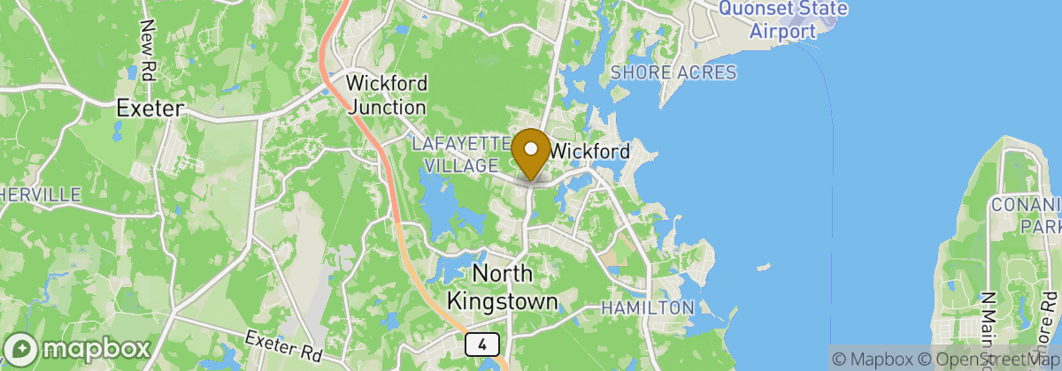 Map location: North Kingstown