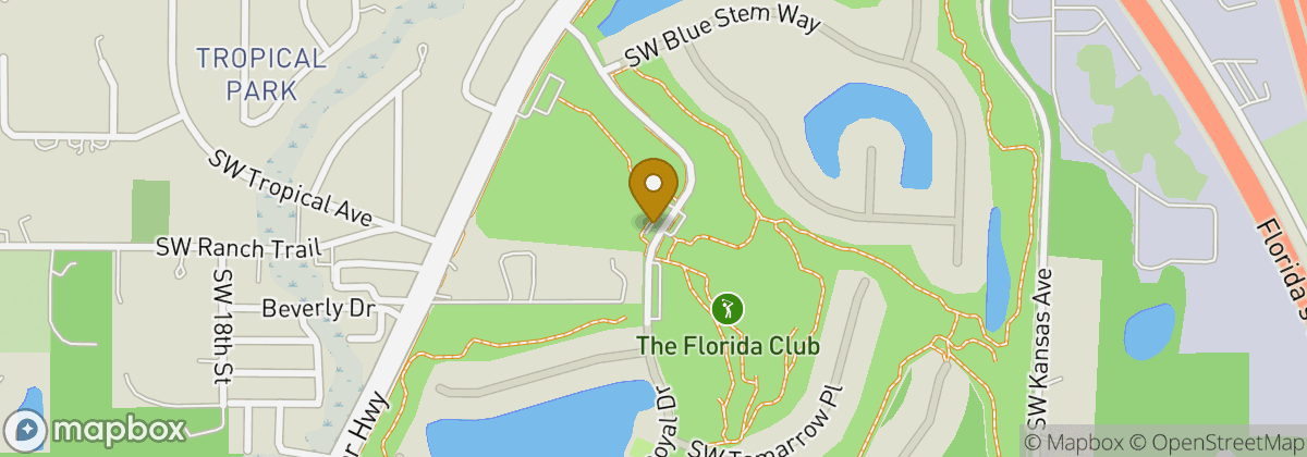 Map location: The Florida Club