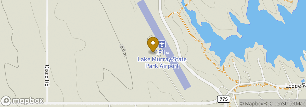 Map location: Lake Murray Golf Course