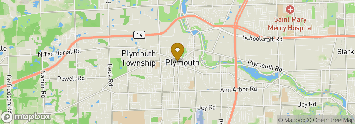 Map location: Plymouth