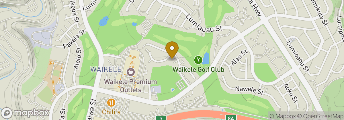 Map location: Waikele Country Club