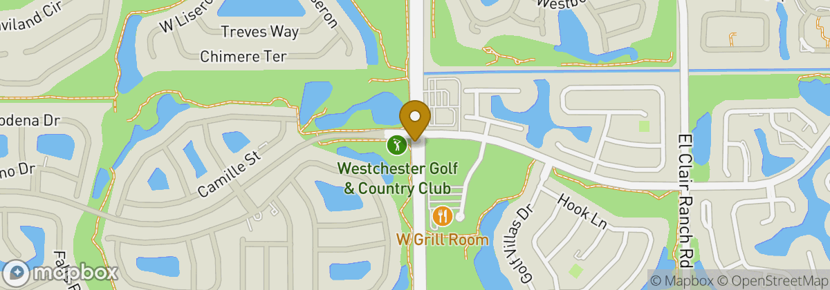 Map location: Westchester Country Club