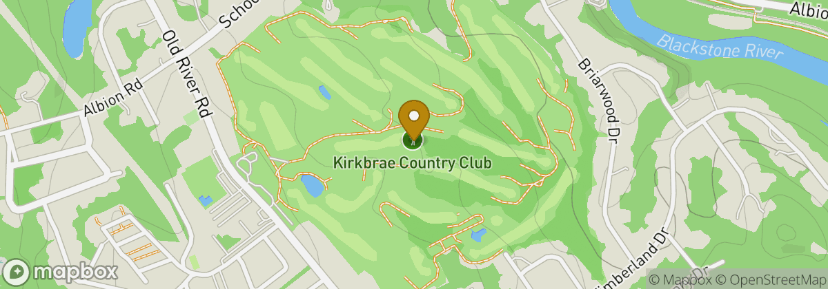 Map location: Kirkbrae Country Club