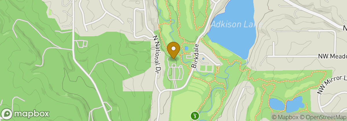 Map location: The National Golf Club of Kansas City