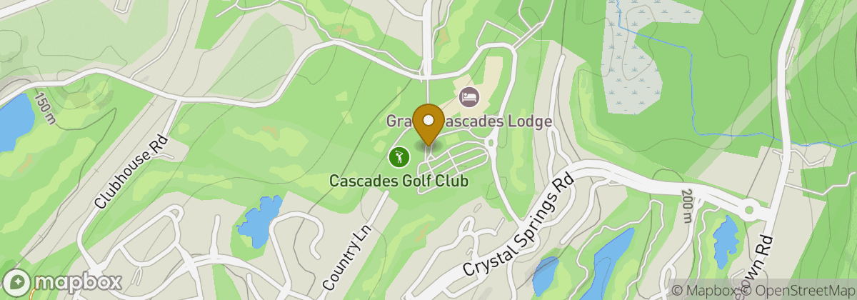 Map location: Crystal Springs Golf Club