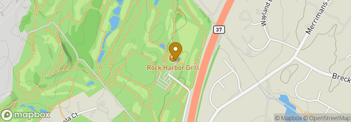Map location: Rock Harbor Golf Course