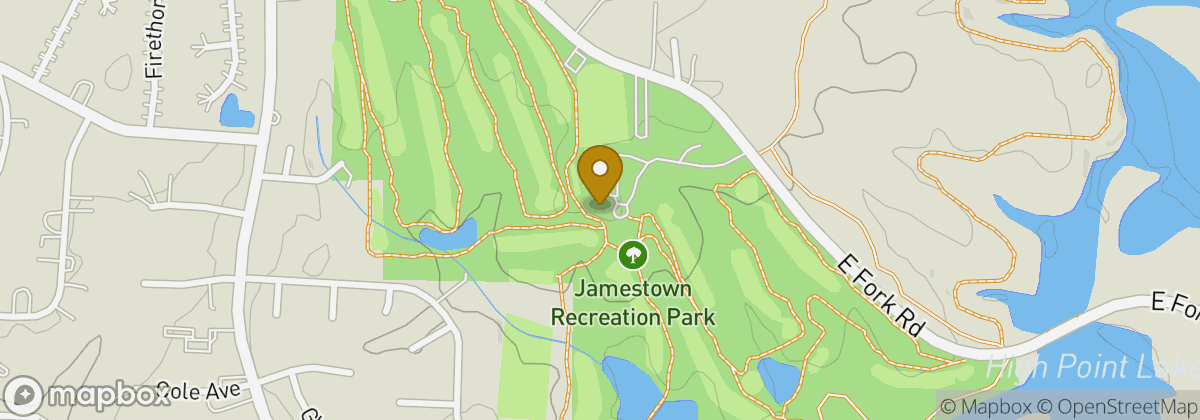 Map location: Jamestown Park Golf Course