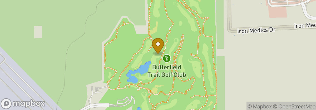 Map location: Butterfield Trail Golf Club