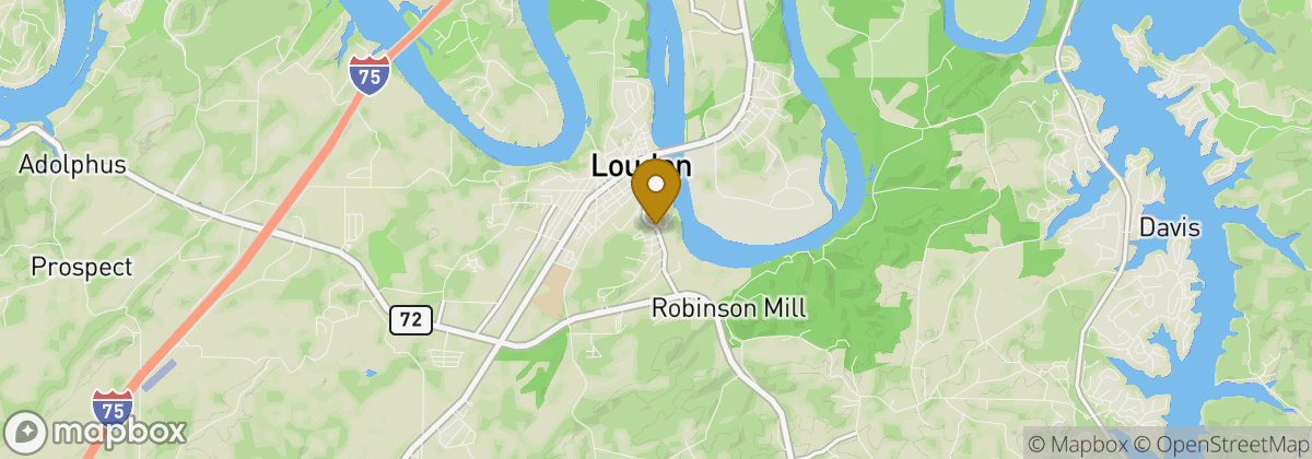 Map location: Loudon