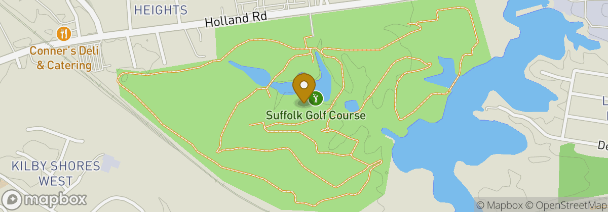 Map location: Suffolk Golf Course