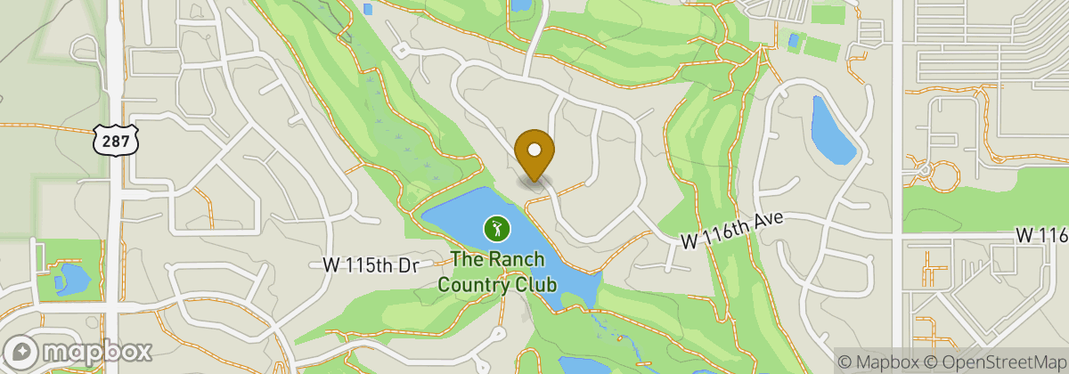 Map location: The Ranch Country Club