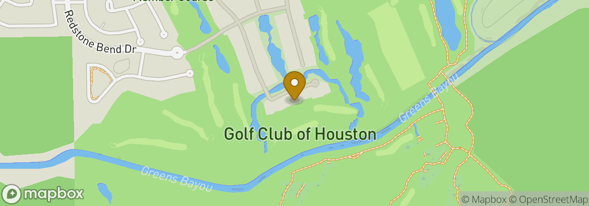 Map location: Golf Club of Houston