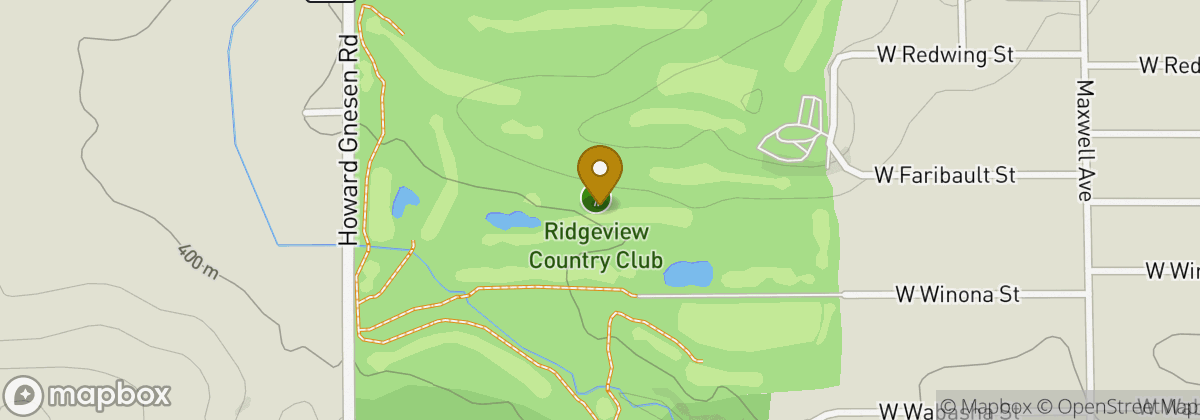 Map location: Ridgeview Country Club