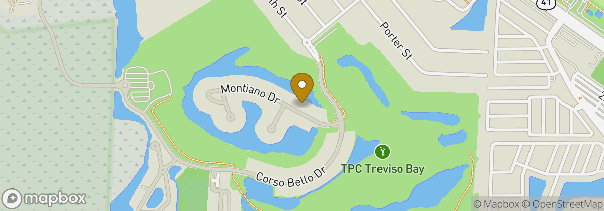 Map location: TPC Treviso Bay