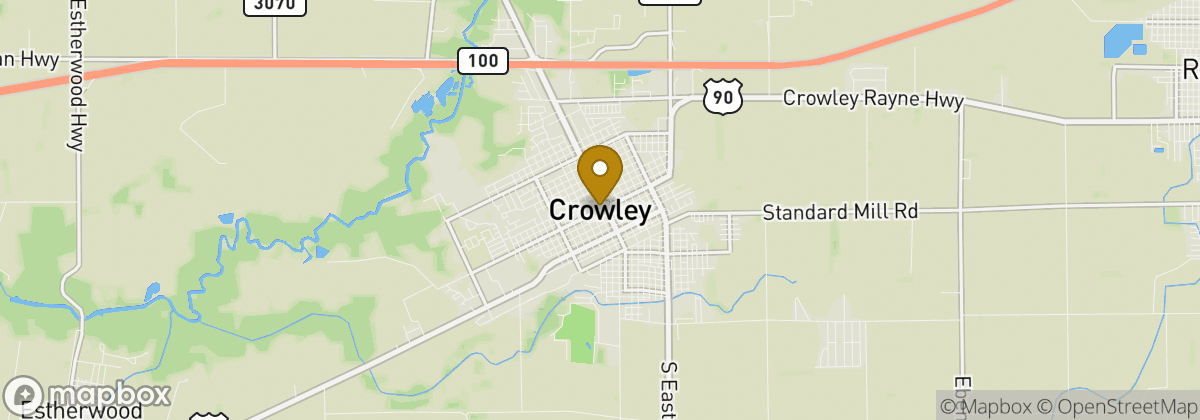 Map location: Crowley