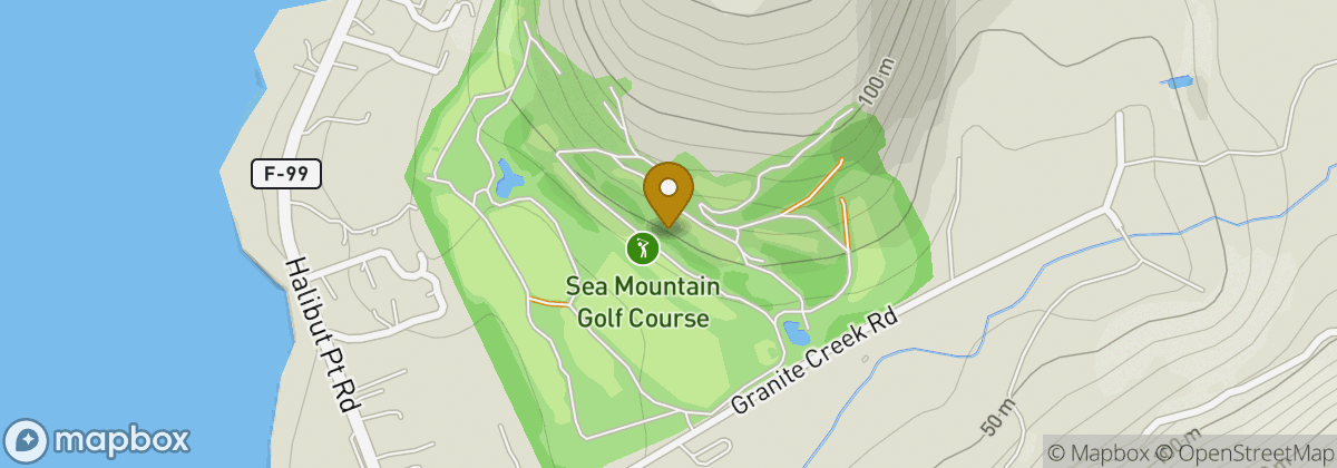 Map location: Sea Mountain Golf