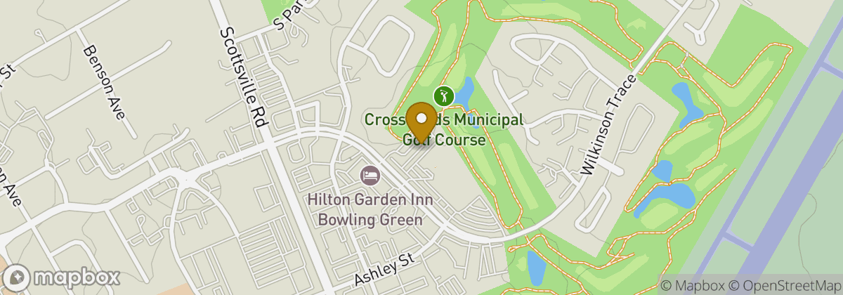 Map location: Cross Winds Golf Course