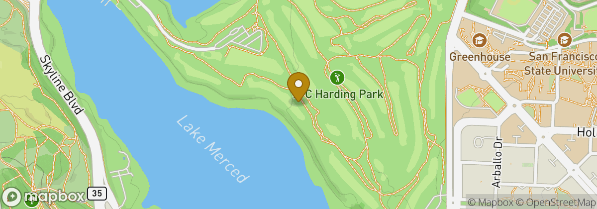 Map location: TPC Harding Park