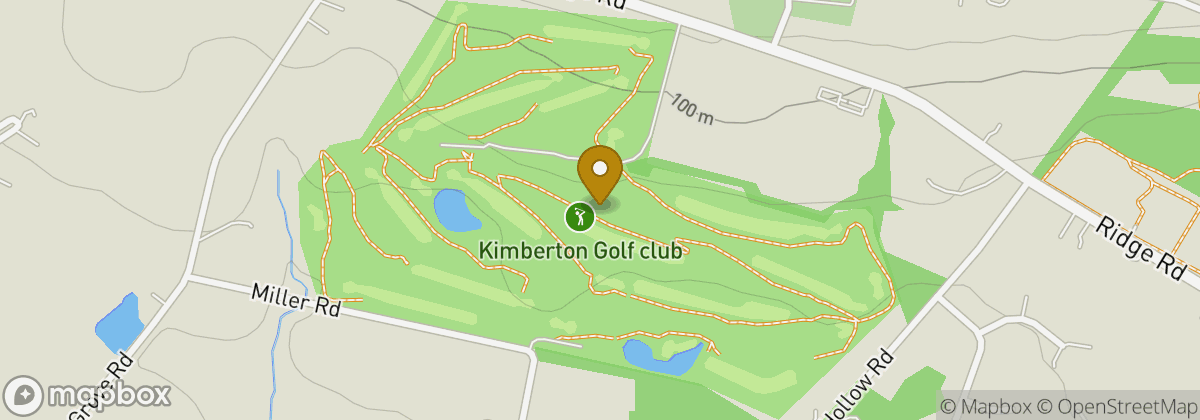 Map location: Kimberton Golf Course