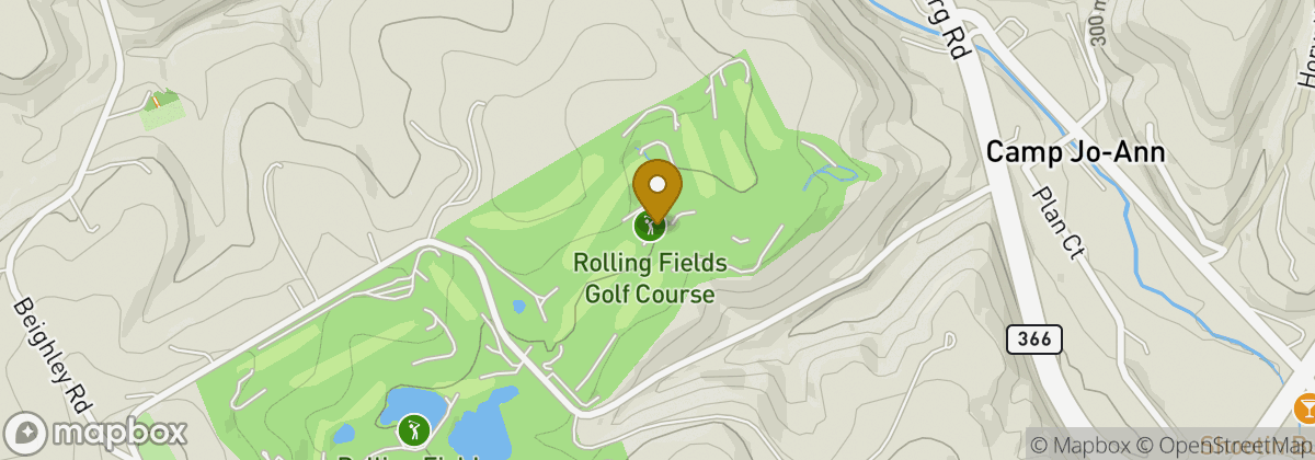 Map location: Rolling Fields Golf Club