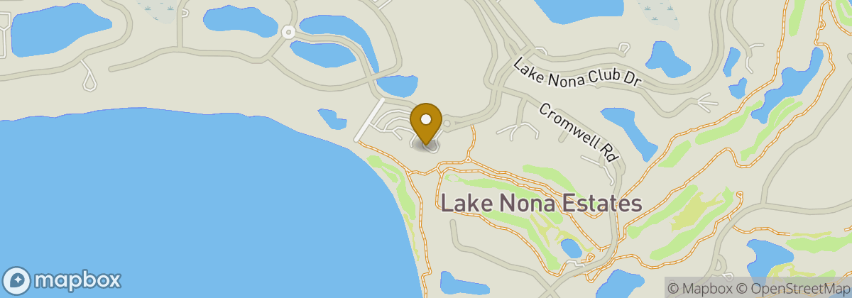 Map location: Lake Nona Golf & Country Club