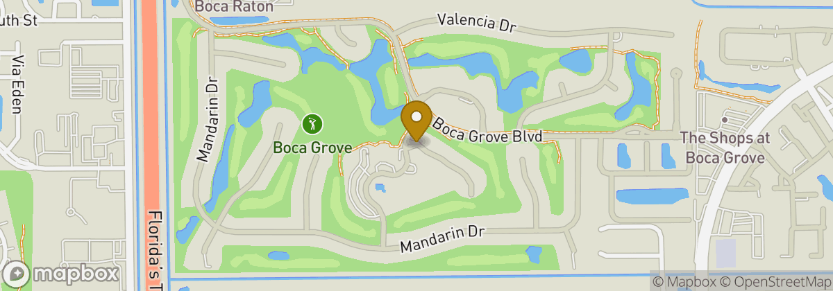 Map location: Boca Grove