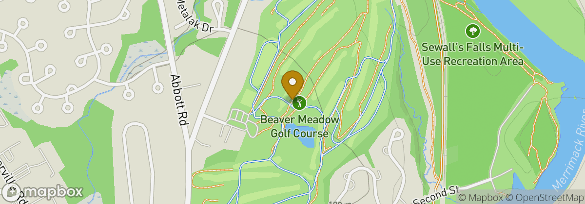 Map location: Beaver Meadow Golf Course