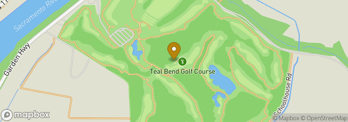 Map location: Teal Bend Golf Course