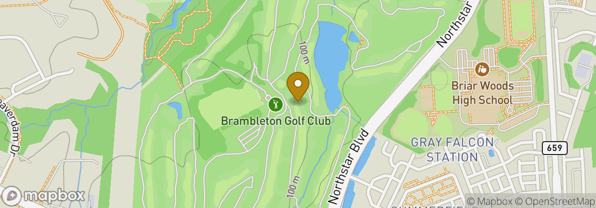 Map location: Brambleton Golf Course