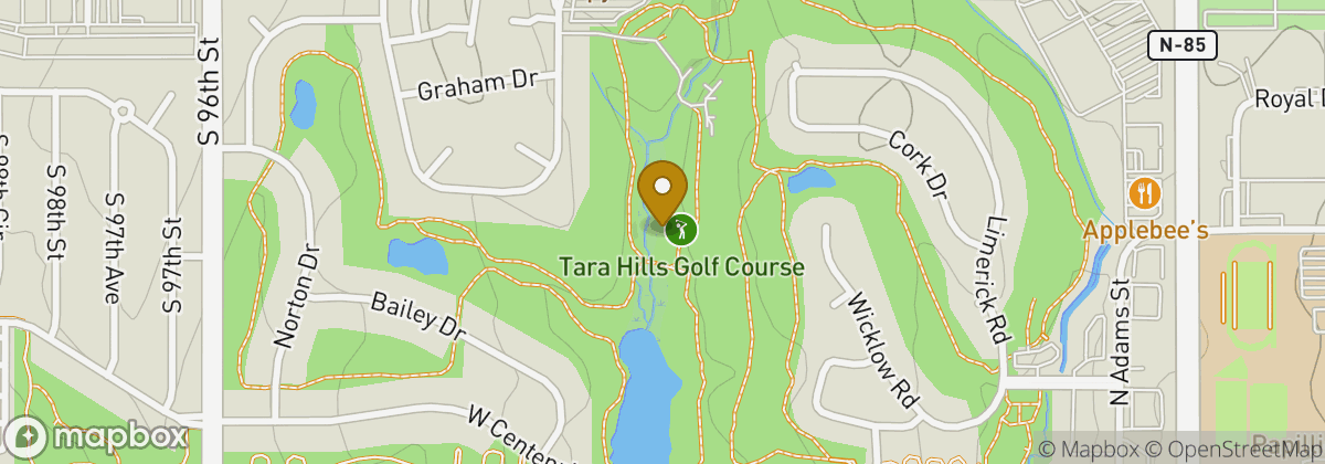 Map location: Tara Hills Golf Course