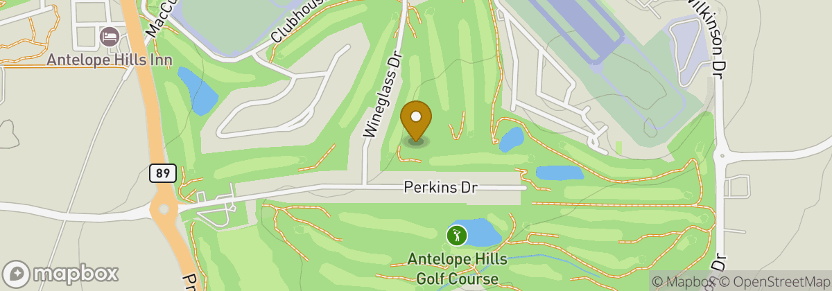 Map location: Antelope Hills Golf Course