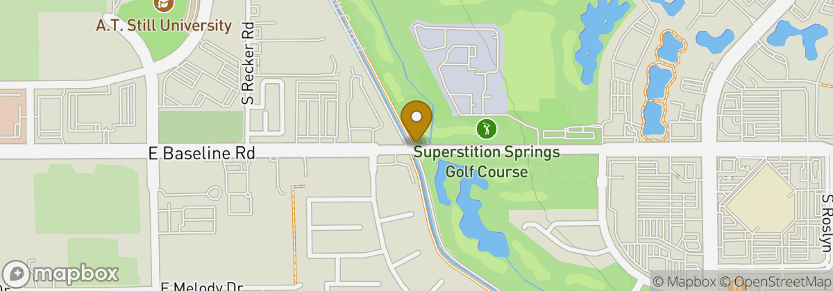 Map location: Superstition Springs Golf Club
