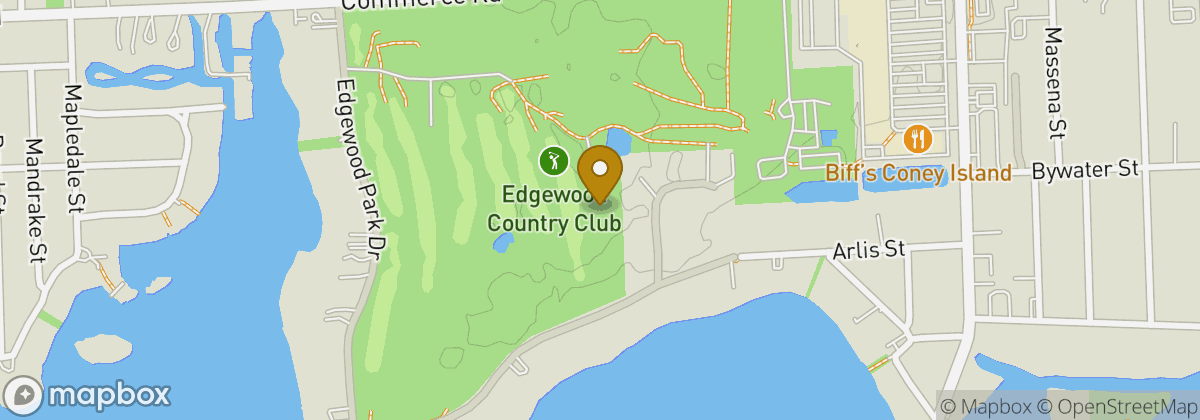 Map location: Edgewood Country Club