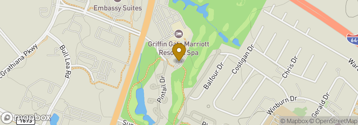 Map location: Griffin Gate Golf Club