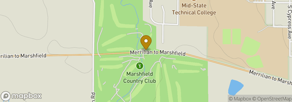 Map location: Marshfield Country Club