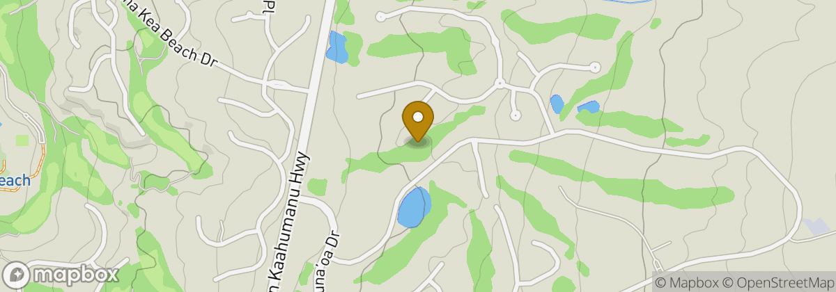 Map location: Hapuna Golf Course