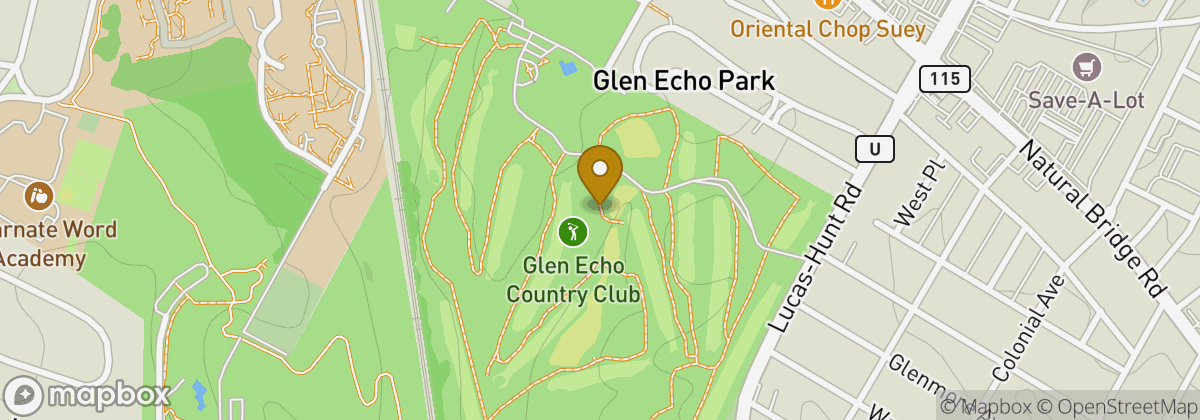 Map location: Glen Echo Country Club