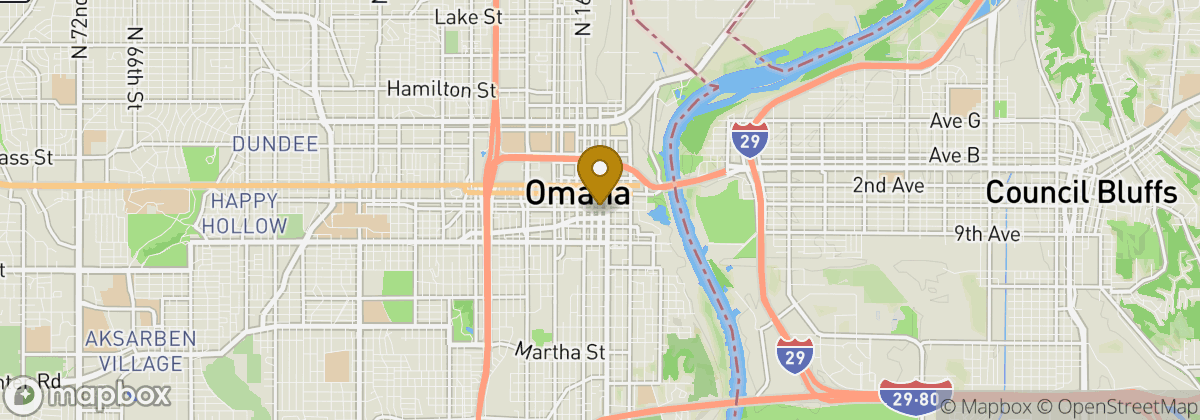 Map location: Omaha