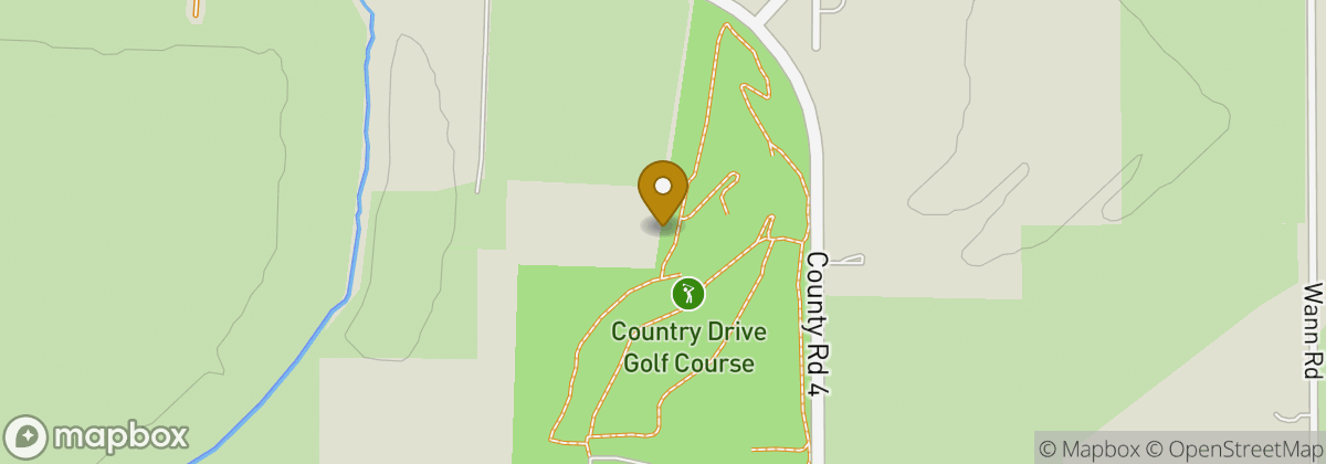 Map location: Country Drive Golf Course