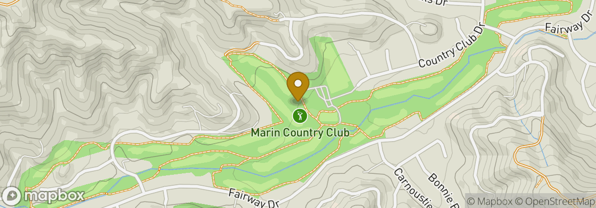 Map location: Marin Country Club