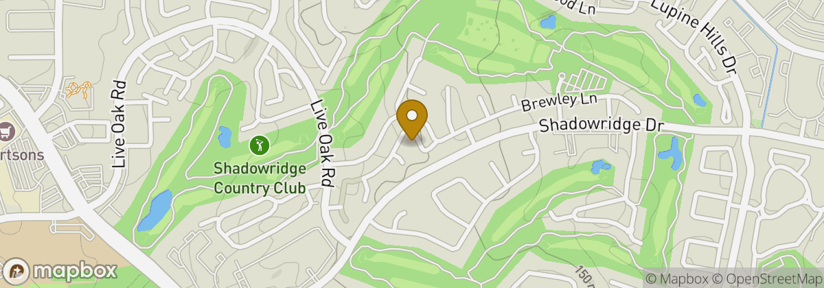 Map location: Shadowridge Country Club