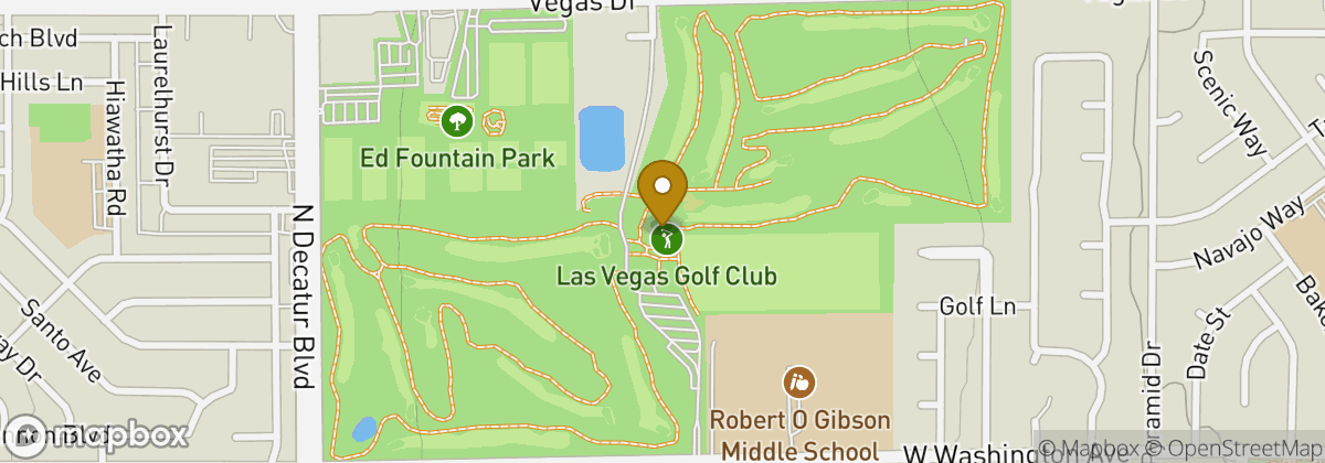 Map location: The Las Vegas Country Club