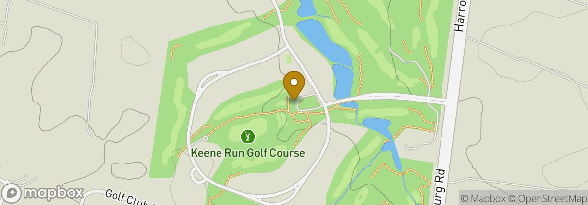 Map location: Keene Trace Golf Club - Keene Run Course